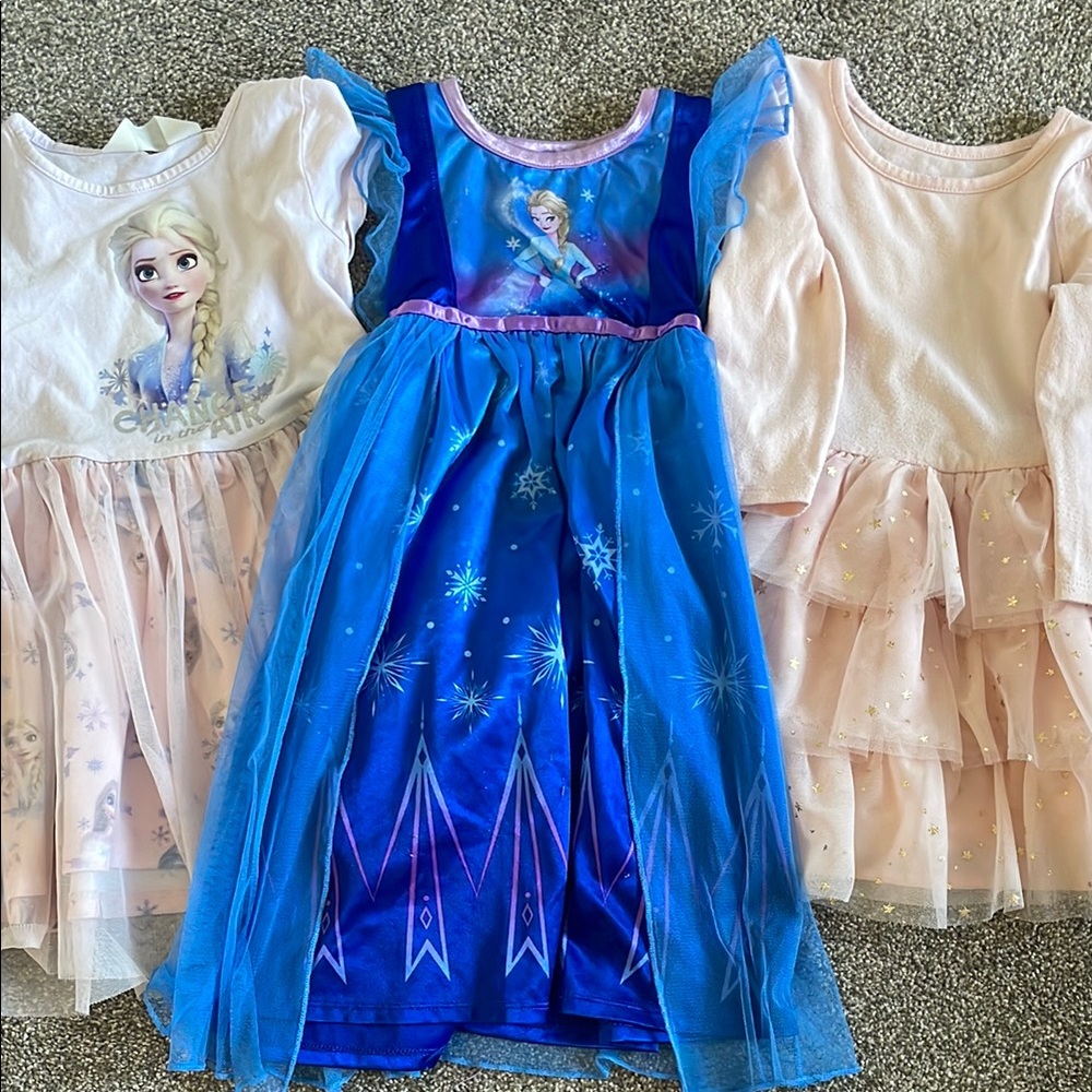 Princess Elsa Dress Bundle 2T